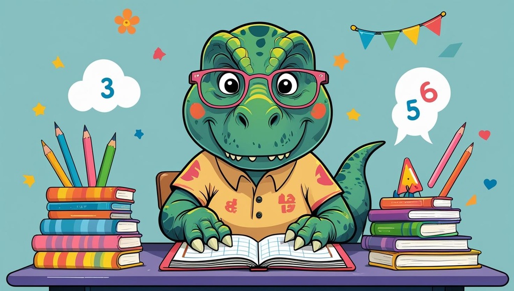 Simple Subtraction With Dino!